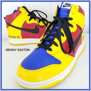 Nike ID Dunk High "Question Me" EXCLUSIVE 2007